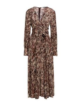 Maxi-Kleid Damen Schokobraun 36,38 Damen