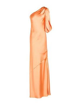 Vestido largo Mujer Naranja 38 Mujer