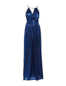 Maxi-Kleid Damen Blau 36 Damen