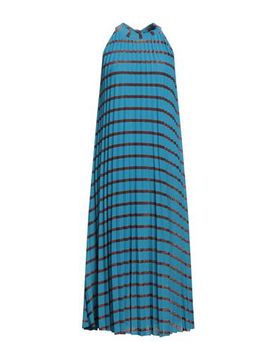 Vestido midi Mujer Azul S Mujer