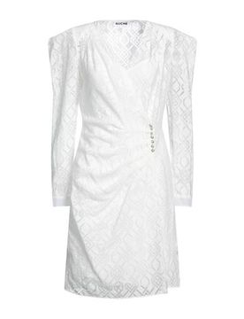 Vestido midi Mujer Blanco M Mujer