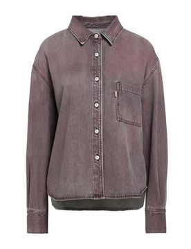 Camisa vaquera Mujer Gris L Mujer