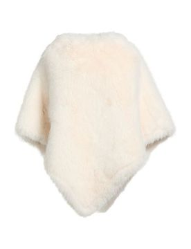 Poncho Mujer Marfil 34,36,38,40 Mujer