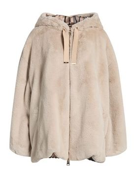Borreguito y pelo ecológico Mujer Beige 48 Mujer