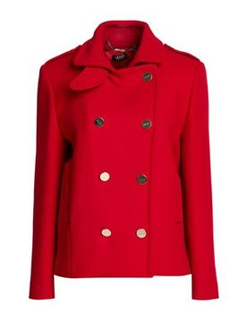 Abrigo Mujer Rojo 38 Mujer