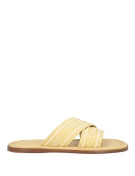 Sandalias Mujer Amarillo pastel 36.5 Mujer