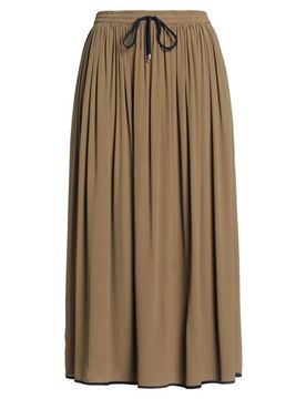 Falda midi Mujer Caqui 40,44 Mujer