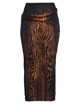 Midi-Rock Damen Schwarz M Damen