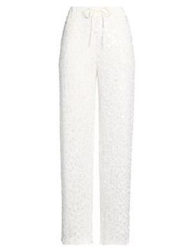 Pantalones Mujer Blanco L Mujer