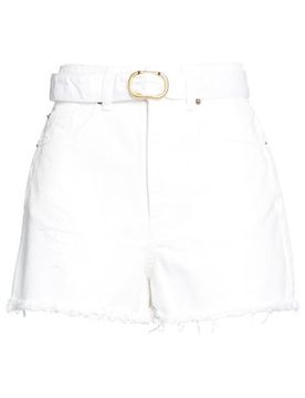 Jeansshorts Damen Weiß 26 Damen