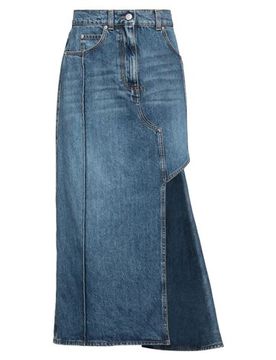 Falda vaquera Mujer Azul marino 38 Mujer