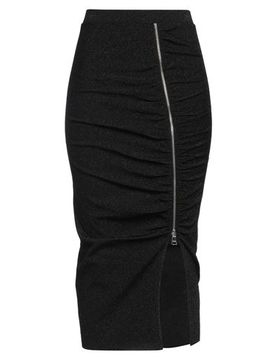 Midi-Rock Damen Schwarz M,S Damen