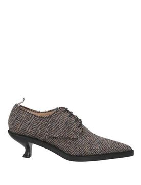 Zapatos de cordones Mujer Café 36.5 Mujer