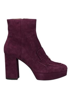 Stiefelette Damen Pflaume 37,38,39,40 Damen