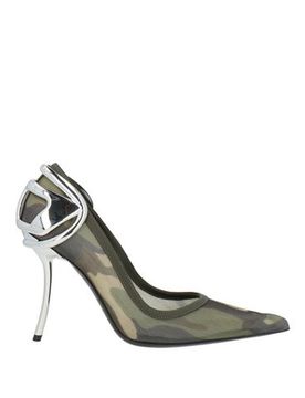 Pumps Damen Militärgrün 36,37 Damen