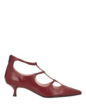 Pumps Damen Ziegelrot 36,40 Damen