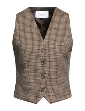Chaleco sartorial Mujer Camel 36,38 Mujer