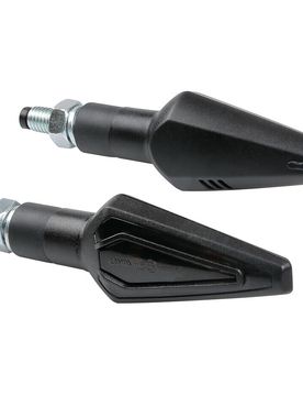 Coppia Di Frecce Moto Nicon Halo 10W Nero taglia unica
