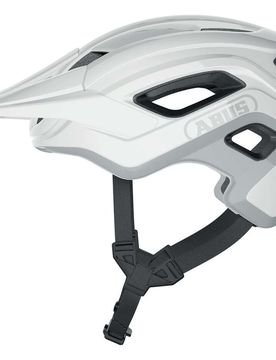 Casco Bici Mtb CLIFFHANGER Shiny White taglia L