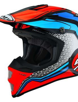 Casco Moto Cross Enduro MX SPEED PRO FORWARD Arancio B taglia XS