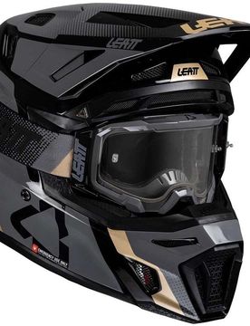 Casco Moto Cross KIT MOTO 8.5 V25 BLACK Nero taglia XL