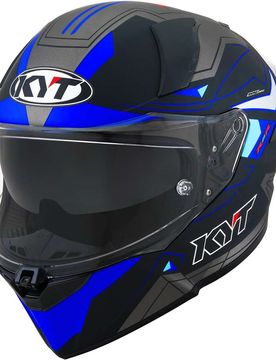 Casco Moto Integrale R2R LED Opaco Nero Blu taglia 2XL