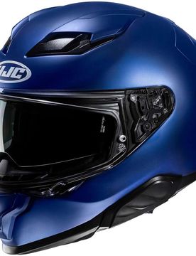 Casco Moto Integrale F71 Semi Blu Metal Opaco taglia M