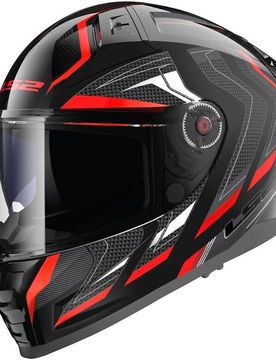 Casco Moto Integrale In HPFC FF811 VECTOR II ALIZER Nero taglia S