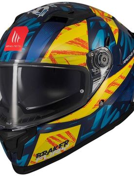 Casco Moto Integrale BRAKER SV FURY C17 Lucido taglia XL