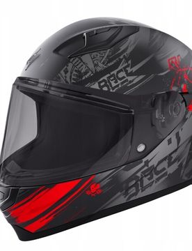 Casco Moto Integrale Strike Multi Race Rosso Opaco taglia XL