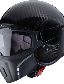 Casco Moto Jet GHOST X CARBON Lucido taglia XL