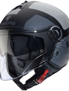 Casco Moto Jet RIVIERA V4X ALPHA Opaco Nero Antracite taglia 2X