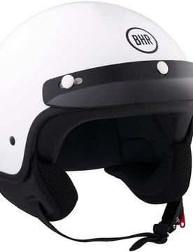 Casco Moto Jet 839 3 BOTTONI Bianco taglia XL