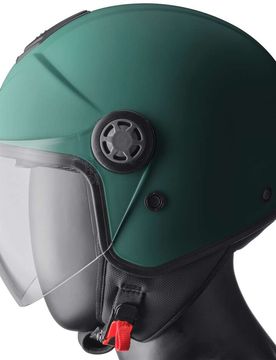 Casco Moto Jet Gelato Menta taglia L