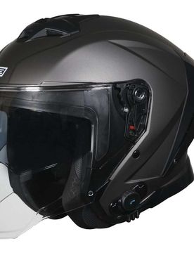 Casco Moto Jet Interfono Integrato APRICA + BT SOLID taglia M