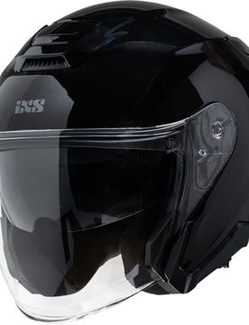 Casco Moto Jet RAPID J 1.0 Lucido Nero taglia M