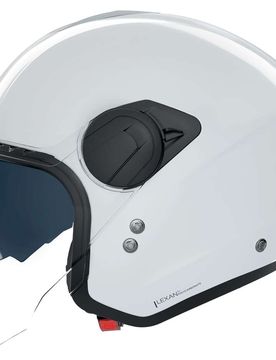 Casco Moto Jet N20-2 VISOR CLASSICO 305 Bianco Metalli taglia M