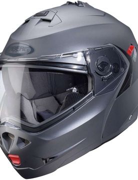 Casco Moto Modulare Omologato P/J DUKE X Grigio Opaco taglia L
