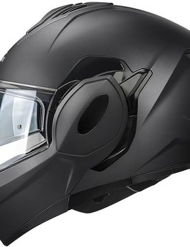 Casco Moto Modulare P/J KV55 Nero Opaco taglia L