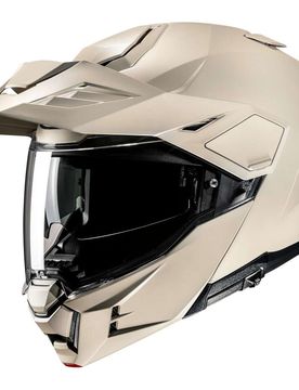 Casco Moto Modulare P/J i80 Semi Flat Sand Beige taglia L