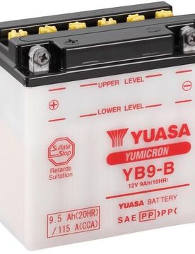 Batteria Moto yb9-b 12v/9ah taglia unica