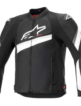 Giubbotto Moto T-GP PLUS R V4 Nero Bianco taglia XL