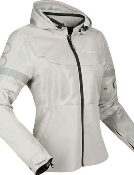 Giubbotto Moto Donna LADY PROFIL Grigio Nero taglia 46