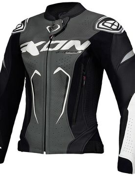 Giubbotto Moto Donna VORTEX 3 JKT L Nero Antracite Bian taglia M