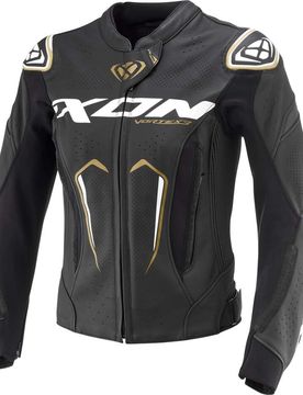 Giubbotto Moto Donna VORTEX 3 JKT L Nero Bianco Oro taglia 2XL