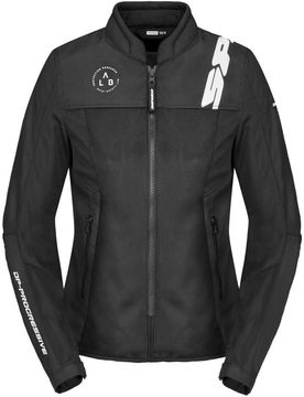 Giubbotto Moto Donna CORSA NET LADY Nero Bianco taglia M