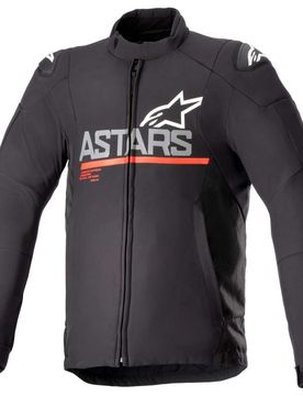 Giubbotto Moto in Softsheel SMX WATERPROOF Rosso taglia M