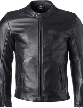 Giubbotto Moto in Pelle The Roland Stones Nero taglia S