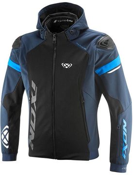 Giubbotto Moto PULSION AIR Nero Blu Navy Blu taglia M