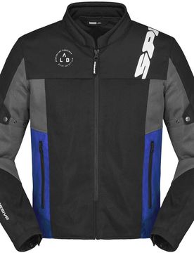 Giubbotto Moto CORSA NET Nero Blu taglia 2XL